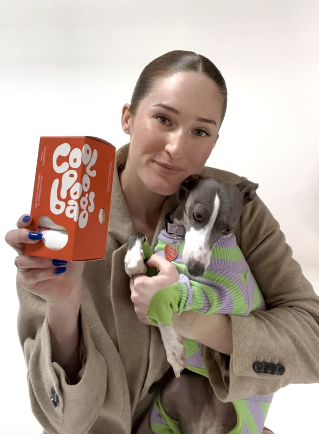 Taya and Bunny, the founders of Cool Poo Bags.
